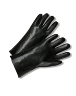 Heavy Duty Chemical Safety Gloves- Black Reusable