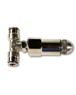 Mistaway Tee Nozzle Hago Straight Adapter - 1/4" Male