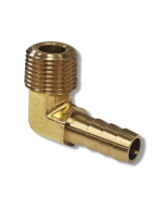 90 Degree 3/8 in. MNPT x 3/8 in. Brass Hose Barb