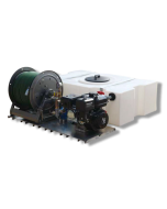 Solutions Roller Pump Pesticide Skid Sprayer- 50 Gallon