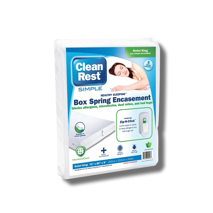 Clean Rest Box Spring Encasement