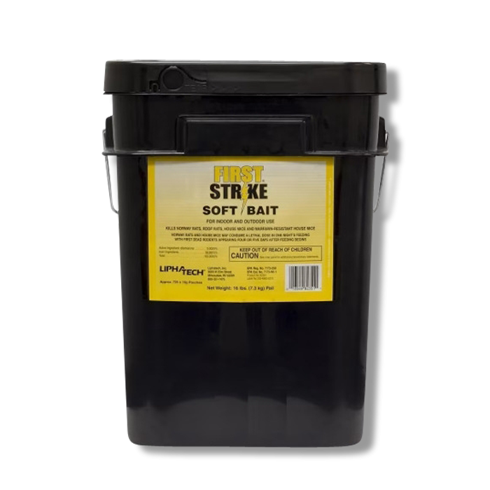 First Strike Soft Bait  Rat/Mouse Rodenticide Bait