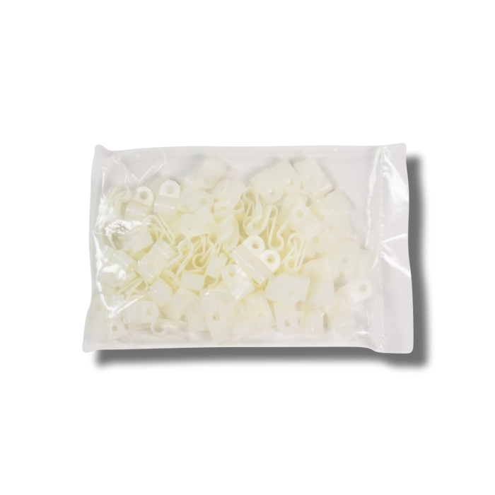 Nylon Clamp 3/8" Natural (bag of 100)