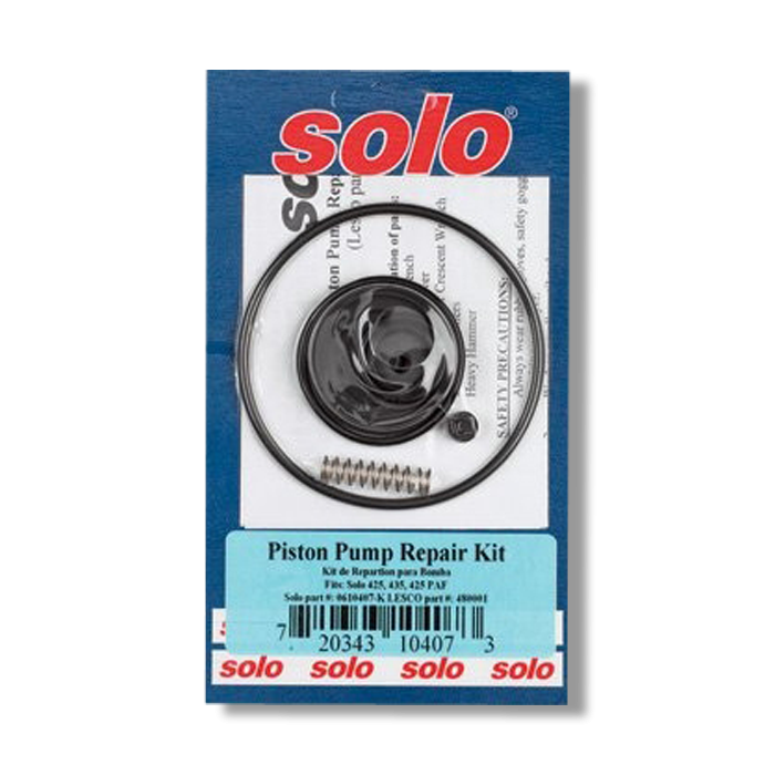 Solo Piston Pump Repair Kit (0610407-K)