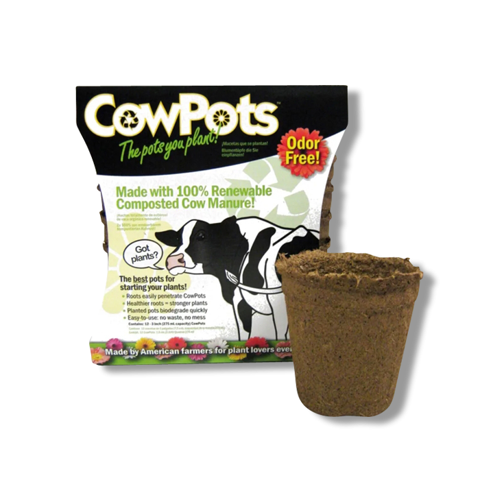 CowPots Biodegradable Pots