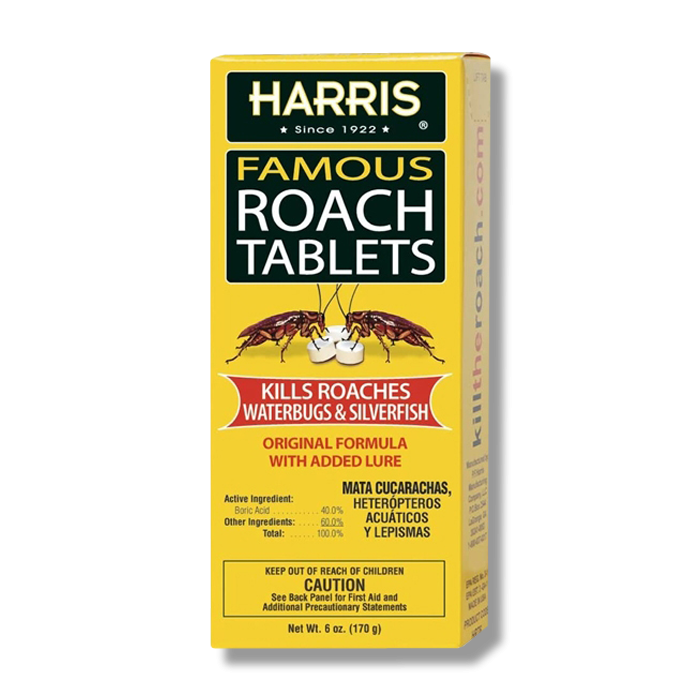 Harris Famous Roach Tablets, 40% Boric Acid