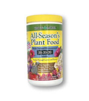 Grow More All Season's Plant Food Fertilizer 20-20-20