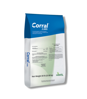 Corral 2.68G Pre-Emergent Herbicide