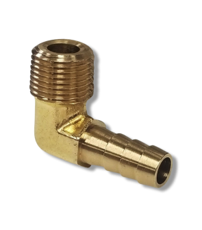 3/8 90 Degree Brass Hose barb for Maruyama MSD41