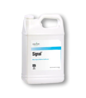 Signal Blue Spray Indicator