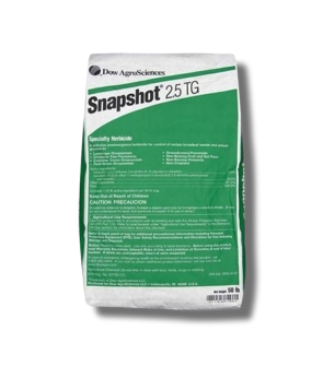 sack of 50 lbs snapshot herbicide