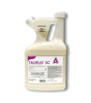bottle of taurus sc pesticide