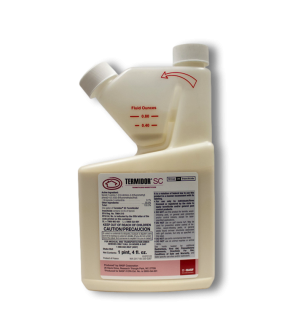 Bottle of Termidor SC with product description