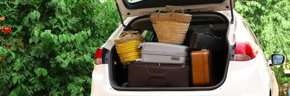 Luggage in Vehicle