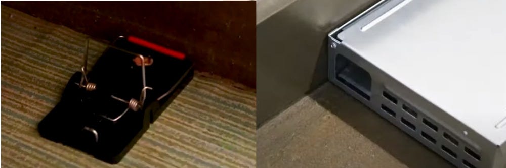 Snap Trap and Humane Trap Placement Snap Trap and Humane Trap Placement