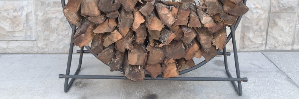 Raised Firewood Outdoors