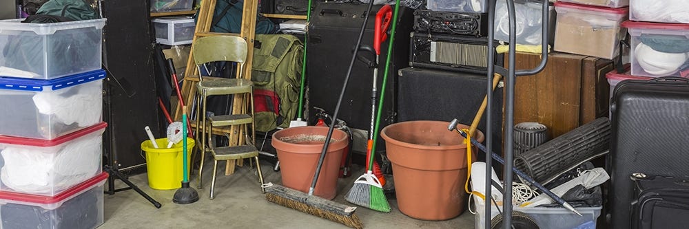 Clutter in Garage