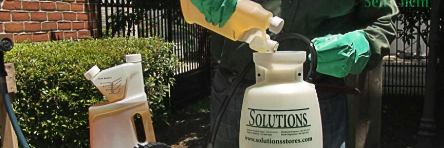 Mixing the plant penetrant