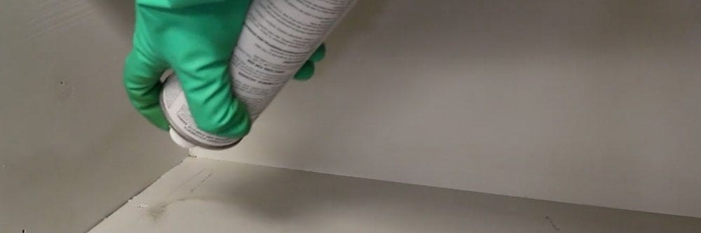 Novacide treatment application