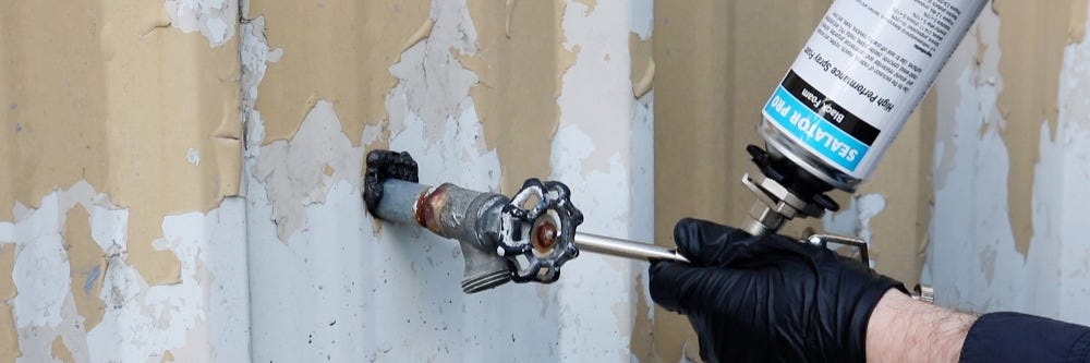 Solution Sealator Pro Black Foam Application Solution Sealator Pro Black Foam Application
