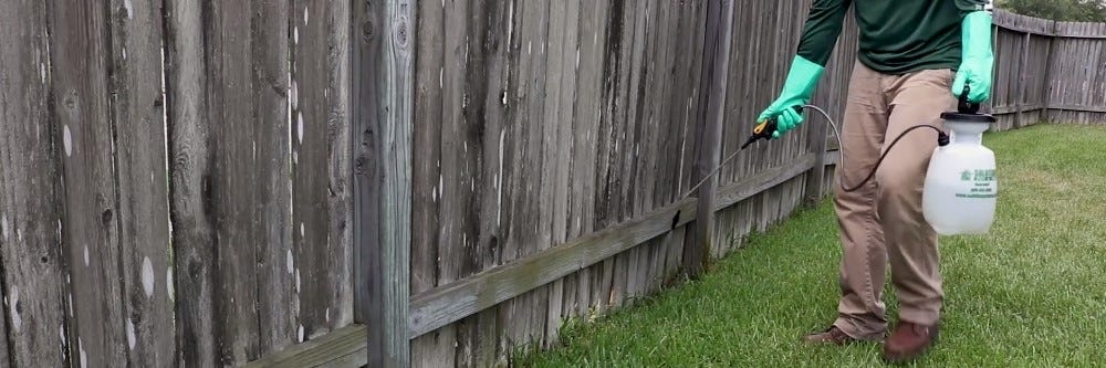 Spraying Fence