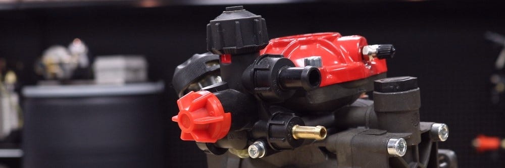 Hypro Pump Control Unit Up close