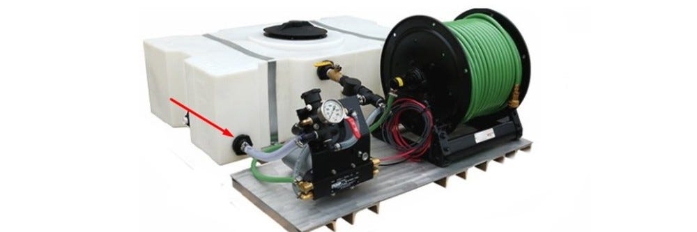 Location of Bulkhead Fitting