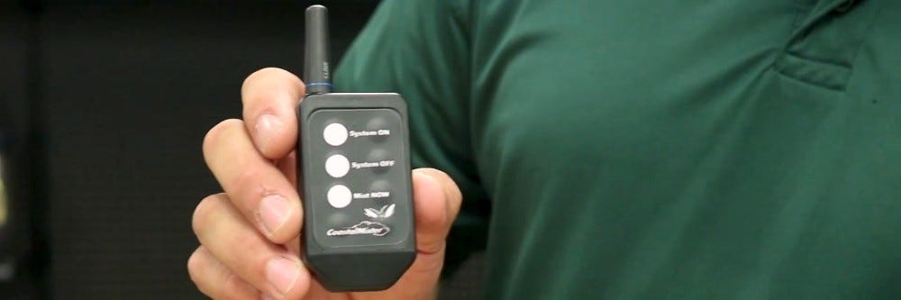 Program the Mosquito Misting System Mosquito Misting System Remote Control for Programming