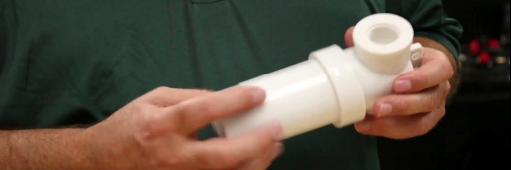 Strainer installation